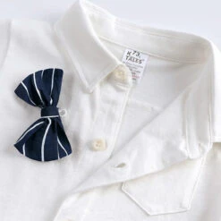 Striped Bow Button Down Romper - My Little Wardrobe -MY LITTLE SHOP S668d30121dbb4398ad8a3992beff9c88s