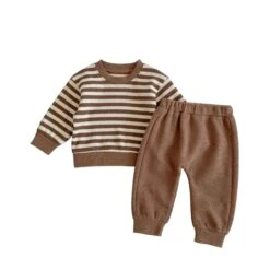 Waffled Stripe Set | 2 Colours - Affordable Baby -MY LITTLE SHOP S7c36761833d44539a26a0d1ee6bc8a547