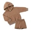 Shorts Tracksuit Set | Brown - Affordable Baby -MY LITTLE SHOP S7ed4fb0437034f54ad3d4e721cc22b82f