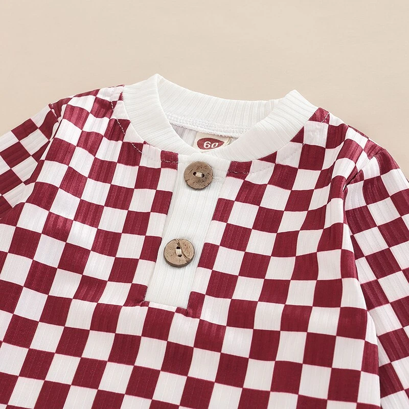 Ribbed Checkered Set | Burgundy - Affordable Baby Ribbed Checkered Set | Burgundy - Affordable Baby -MY LITTLE SHOP S814b84cb14d3493c96a9b10292410e52G 8413d256 0c8f 4466 b940 a6ed02afaea8