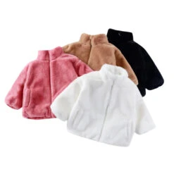 Fluffy Zip Jacket | 7 Colours - Affordable Baby