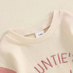 Waffle Auntie Romper - Affordable Baby -MY LITTLE SHOP S90733cd788564a2fac016455e87b76a9b