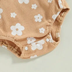 Frilly Bum Waffle Romper | Brown - Affordable Baby -MY LITTLE SHOP S91ac50f860824bce94682025ee82f921f