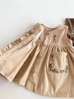 Ruby Button Dress | 2 Colours - Affordable Baby -MY LITTLE SHOP S979711f11e6742889efb5bfd54e4b417h