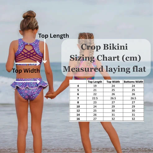 Fernleigh Avenue - Stevie Crop Teen Bikini - Fernleigh Avenue Fernleigh Avenue - Stevie Crop Teen Bikini - Fernleigh Avenue -MY LITTLE SHOP