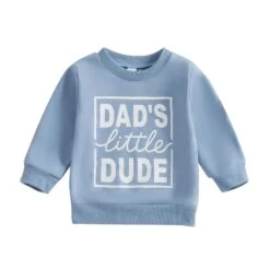 Dads Little Dude Sweater | Various Colours - Affordable Baby -MY LITTLE SHOP Sa26fb6d135b7477e9d2b334da60f89bdj