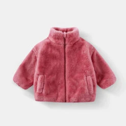Fluffy Zip Jacket | 7 Colours - Affordable Baby -MY LITTLE SHOP Sa706e981a6974a78a3d0f757785cb104H