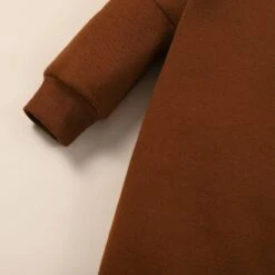 Chunky Fleece Romper | Brown *CLEARANCE* - Affordable Baby -MY LITTLE SHOP Sba975cd3913d445ab6f2f22fb44b72d5E