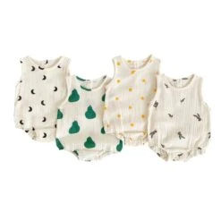 Summer Breathable Romper | 4 Patterns - My Little Wardrobe