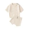 Knit Shorties Set | Ivory - Affordable Baby
