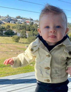 Distressed Denim Jacket | Sand - Affordable Baby -MY LITTLE SHOP Screenshot2022 06 13112132