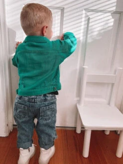Distressed Denim Jacket | Green - Affordable Baby -MY LITTLE SHOP Screenshot2022 08 03121340