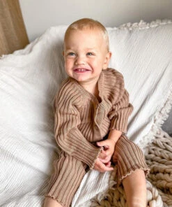 Button Ribbed Onesie | Beige - Affordable Baby -MY LITTLE SHOP Screenshot2022 10 12120203
