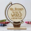 Meridian Etch - Personalised Wooden Teacher Globe Desk Sign - Meridian Etch -MY LITTLE SHOP Screenshot2023 08 03094933