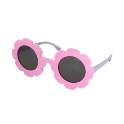 Cruzy Crowns - KIDS FLOWER SUNGLASSES - PINK/ PURPLE - Cruzy Crowns