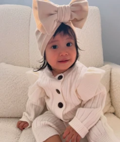 Flutter Knit Ribbed Romper | White - Affordable Baby -MY LITTLE SHOP Screenshot 2024 08 07 103043