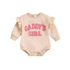 Daddy's Girl Frilly Romper | 3 Colours - Affordable Baby -MY LITTLE SHOP Sd16c5c40c1354f7387b9dbffa6a4596cH