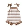 Brown Stripes Frilly Knit Romper - Affordable Baby -MY LITTLE SHOP Se10ad00ebefe49d490f29d762d5c428c2