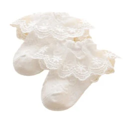 Lace Ruffle Socks - Affordable Baby