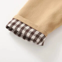 Caramel Plaid Coat - Affordable Baby -MY LITTLE SHOP Sf7cbcc7ca7d44e91b1ff448266ad0296U