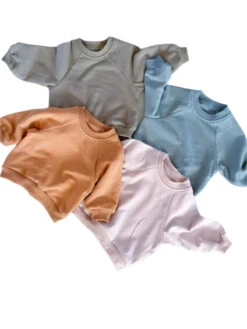 Plain Colour Sweatshirt | Various Colours - Affordable Baby -MY LITTLE SHOP Sf829348b481047ef9f9ed2982cdb250a1