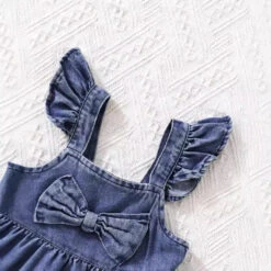 Denim Bow Dress - Affordable Baby -MY LITTLE SHOP Sfcf047ecb4c140b68cecaa8105ef6336X