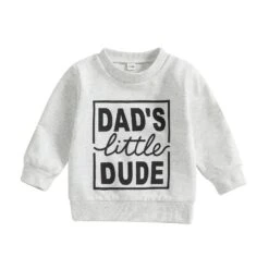 Dads Little Dude Sweater | Various Colours - Affordable Baby -MY LITTLE SHOP Sfd6326b216754bcbb17f7eace084e70f1