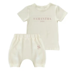 MLW By Design - Personalised Signature Short Set | Cream | Limited Edition - MLW By Design