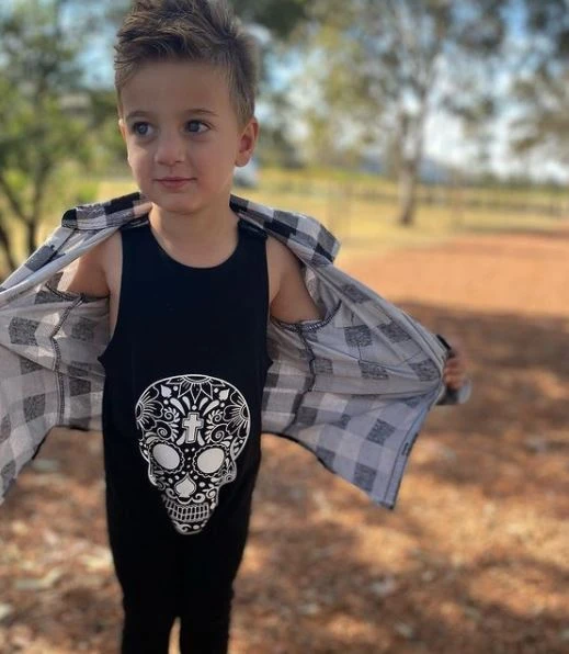 MLW By Design - Cross Skull Slouch Romper | Black - MLW By Design MLW By Design - Cross Skull Slouch Romper | Black - MLW By Design -MY LITTLE SHOP Skullslouch