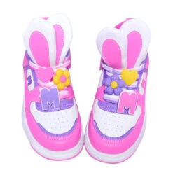 Madmia - Hop Hop Hi Tops | Pink - Madmia