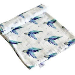 Anchor & Arrow - Organic Baby Swaddle | Sea Turtles - Anchor & Arrow