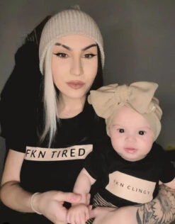 MLW By Design - FKN CLINGY™ Bodysuit | Sand Print | Various Colours - MLW By Design -MY LITTLE SHOP Tiredcling