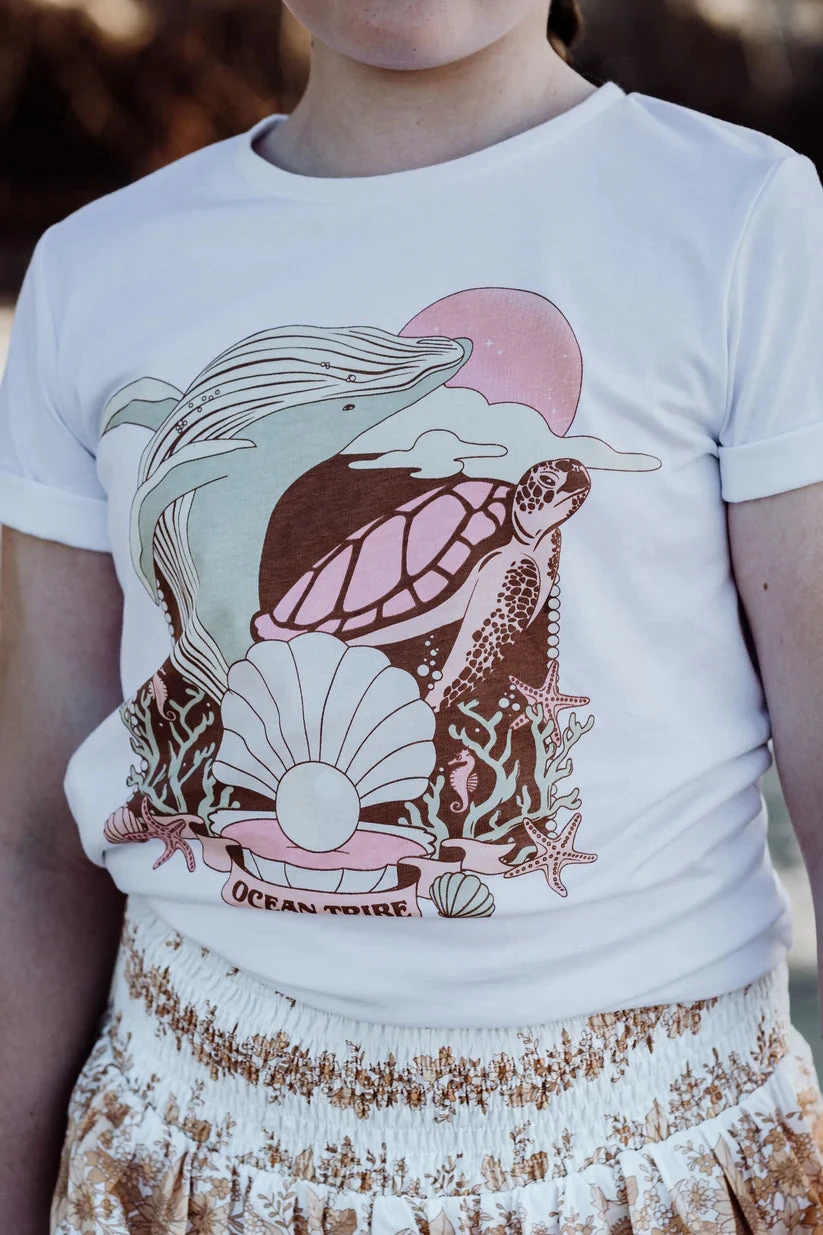 Tully & The Chief - Ocean Tribe Tee | Supports Take 3 For The Sea Charity - Tully & The Chief Tully & The Chief - Ocean Tribe Tee | Supports Take 3 For The Sea Charity - Tully & The Chief -MY LITTLE SHOP Tully thechief 136 3