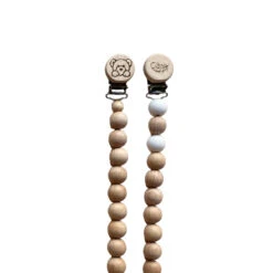 Our Little Helpers - Chunky Natural Beaded Dummy Chain - Our Little Helpers
