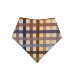 Pili Pala Collections - Handmade Dribble Bib | Boho Gingham - Pili Pala Collections