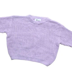 Little Zemi - Personalised Knit Jumper | Lilac - Little Zemi