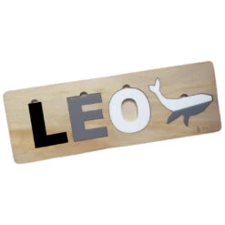 Timber Tinkers - Classic Name Puzzle | Monochrome - Timber Tinkers