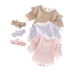 Striped Flutter Bodysuit & Matching Headband | Pink - Affordable Baby -MY LITTLE SHOP Untitleddesign 2023 02 16T134648.448