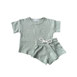 Bear Baby - Waffle Set | Mint - Bear Baby