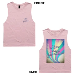 MLW By Design - Peace, Love, Good Times Tank | Various Colours - MLW By Design