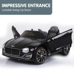 Bentley Exp 12 Licensed Speed 6E Electric Kids Ride On Car - Black - Toy Warehouse -MY LITTLE SHOP V240 CAR BEN BK 70543 05