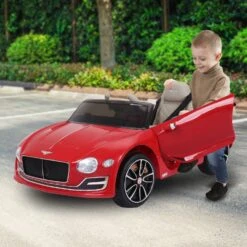 Bentley Exp 12 Speed 6E Licensed Kids Ride On Electric Car - Red - Toy Warehouse -MY LITTLE SHOP V240 CAR BEN RD 70544 04