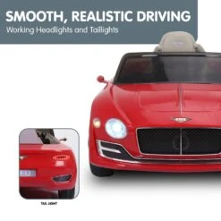 Bentley Exp 12 Speed 6E Licensed Kids Ride On Electric Car - Red - Toy Warehouse -MY LITTLE SHOP V240 CAR BEN RD 70544 08