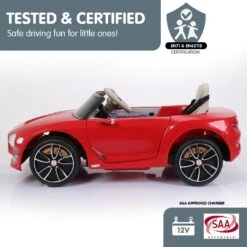 Bentley Exp 12 Speed 6E Licensed Kids Ride On Electric Car - Red - Toy Warehouse -MY LITTLE SHOP V240 CAR BEN RD 70544 10