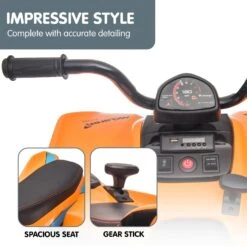 MCL35 McLaren Electric Ride On Quad - Orange - Toy Warehouse 5 MCL35 McLaren Electric Ride On Quad - Orange - Toy Warehouse -MY LITTLE SHOP V240 CAR MCL 35L OR 70528 03