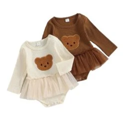 Teddy Tutu Bodysuit | 2 Colours - Affordable Baby