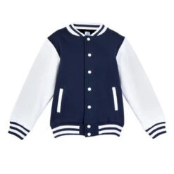 MLW By Design - Personalised Varsity Jacket | Navy & White - MLW By Design 5 MLW By Design - Personalised Varsity Jacket | Navy & White - MLW By Design -MY LITTLE SHOP Wholesale Plain Baby Varsity Jacket Online Navy 72528.1626924336