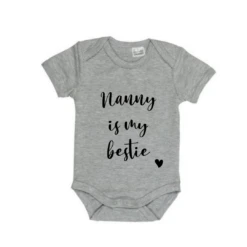 MLW By Design - Nanny Is My Bestie Bodysuit | Various Colours - MLW By Design -MY LITTLE SHOP Willow 2022 01 14T135444.134