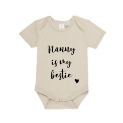 MLW By Design - Nanny Is My Bestie Bodysuit | Various Colours - MLW By Design -MY LITTLE SHOP Willow 2022 01 14T135454.452