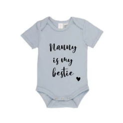 MLW By Design - Nanny Is My Bestie Bodysuit | Various Colours - MLW By Design -MY LITTLE SHOP Willow 2022 01 14T135502.304